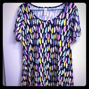 Feather Lularoe XL Classic Tee